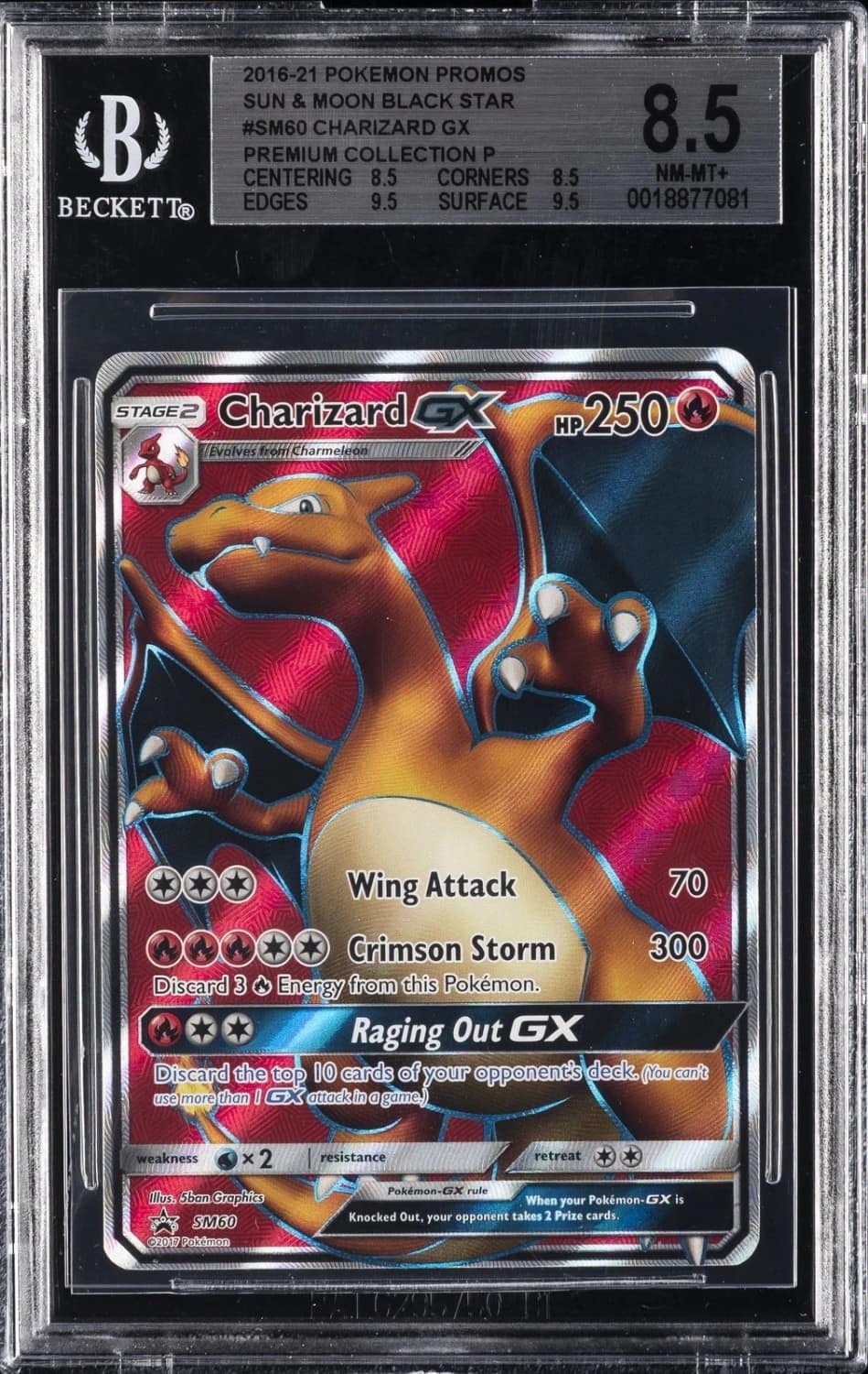 Charizard Gx/(charizard-Gx Premium Collection) P
