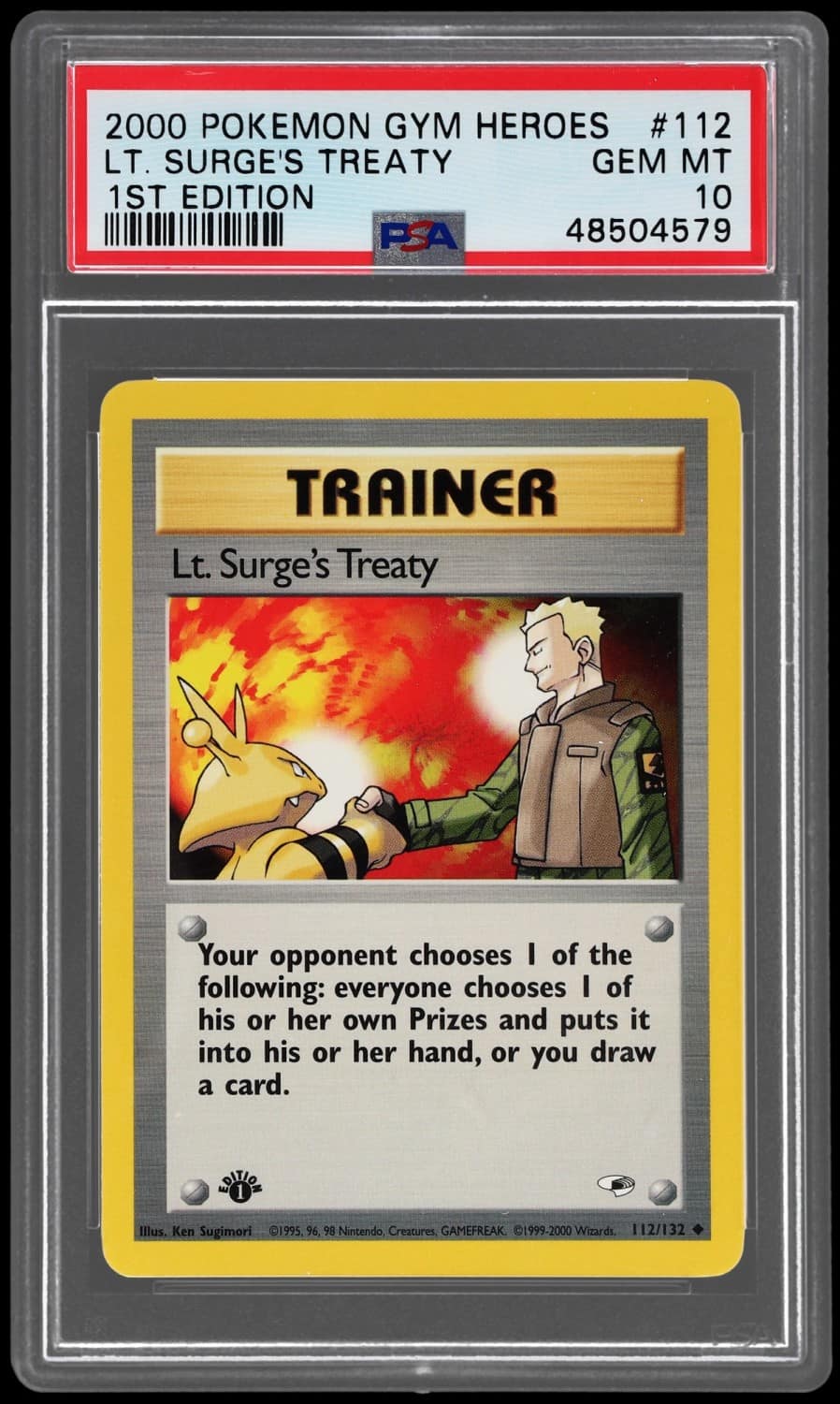 Lt. Surge'S Treaty