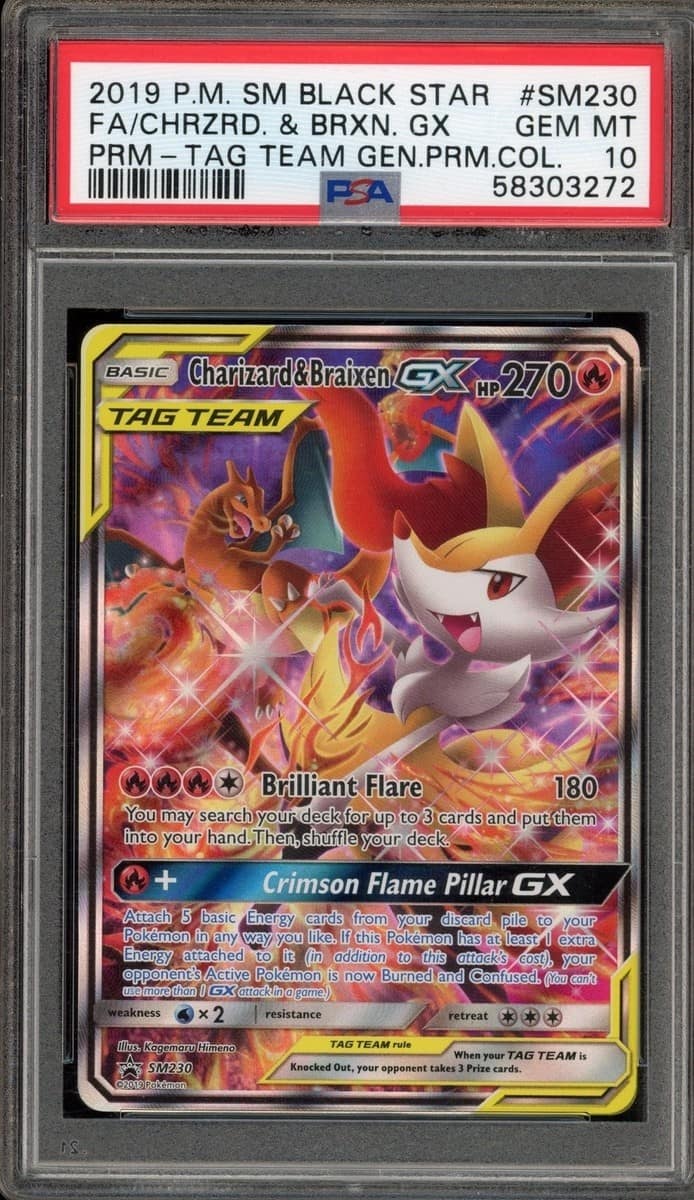 Charizard & Braixen Gx
