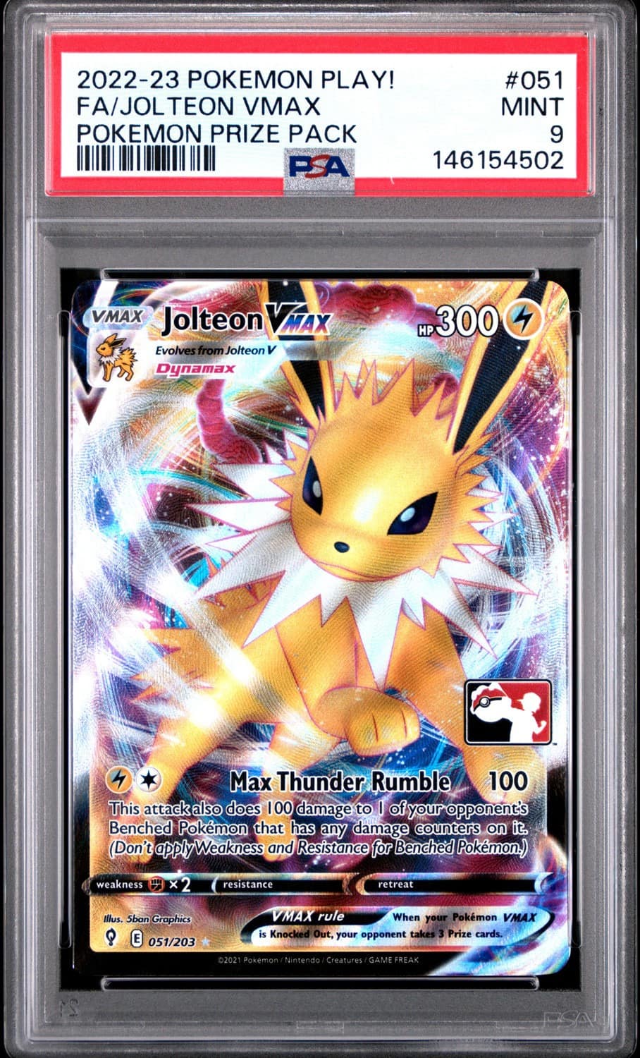 Jolteon Vmax