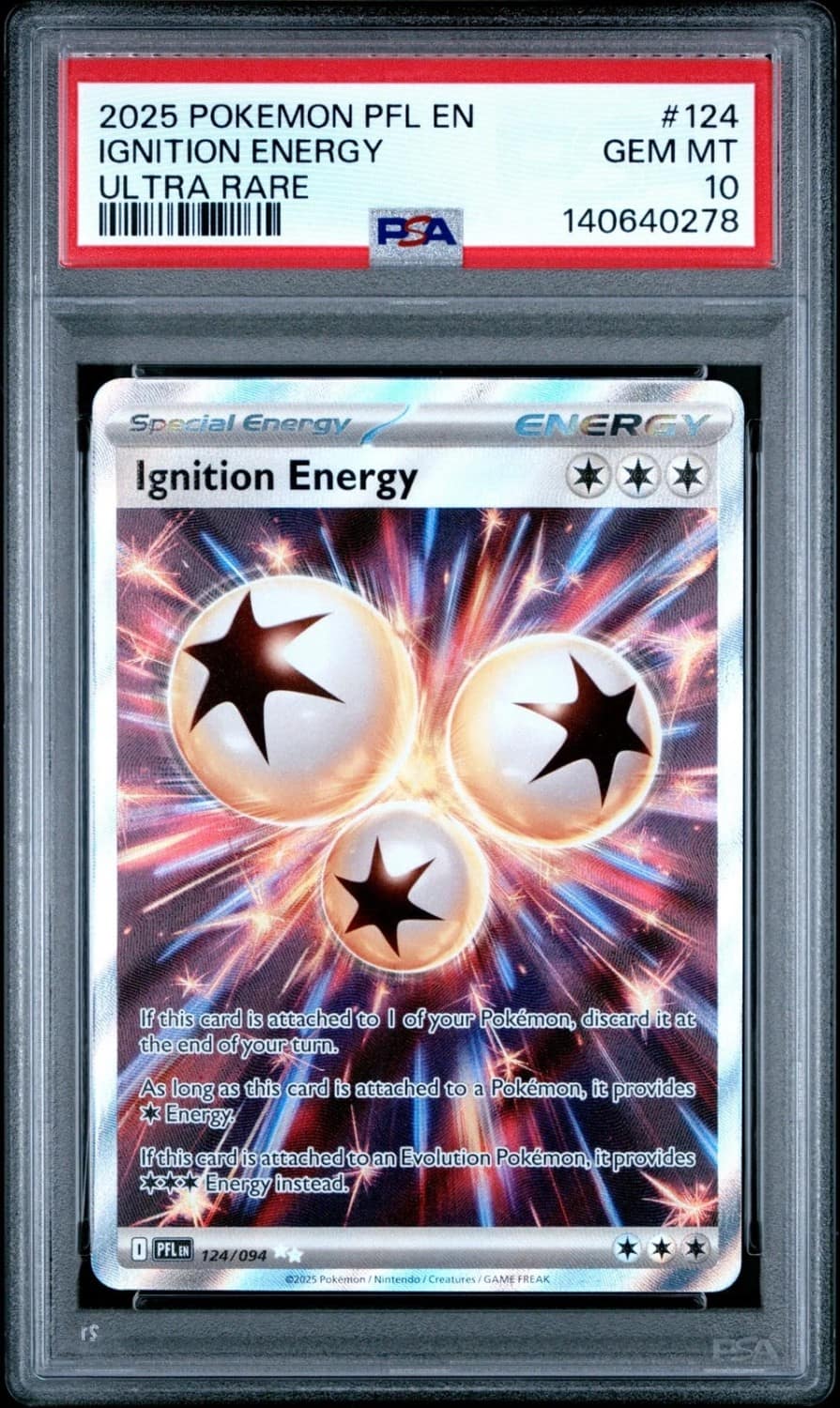 Ignition Energy