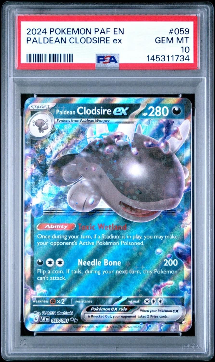 Paldean Clodsire Ex