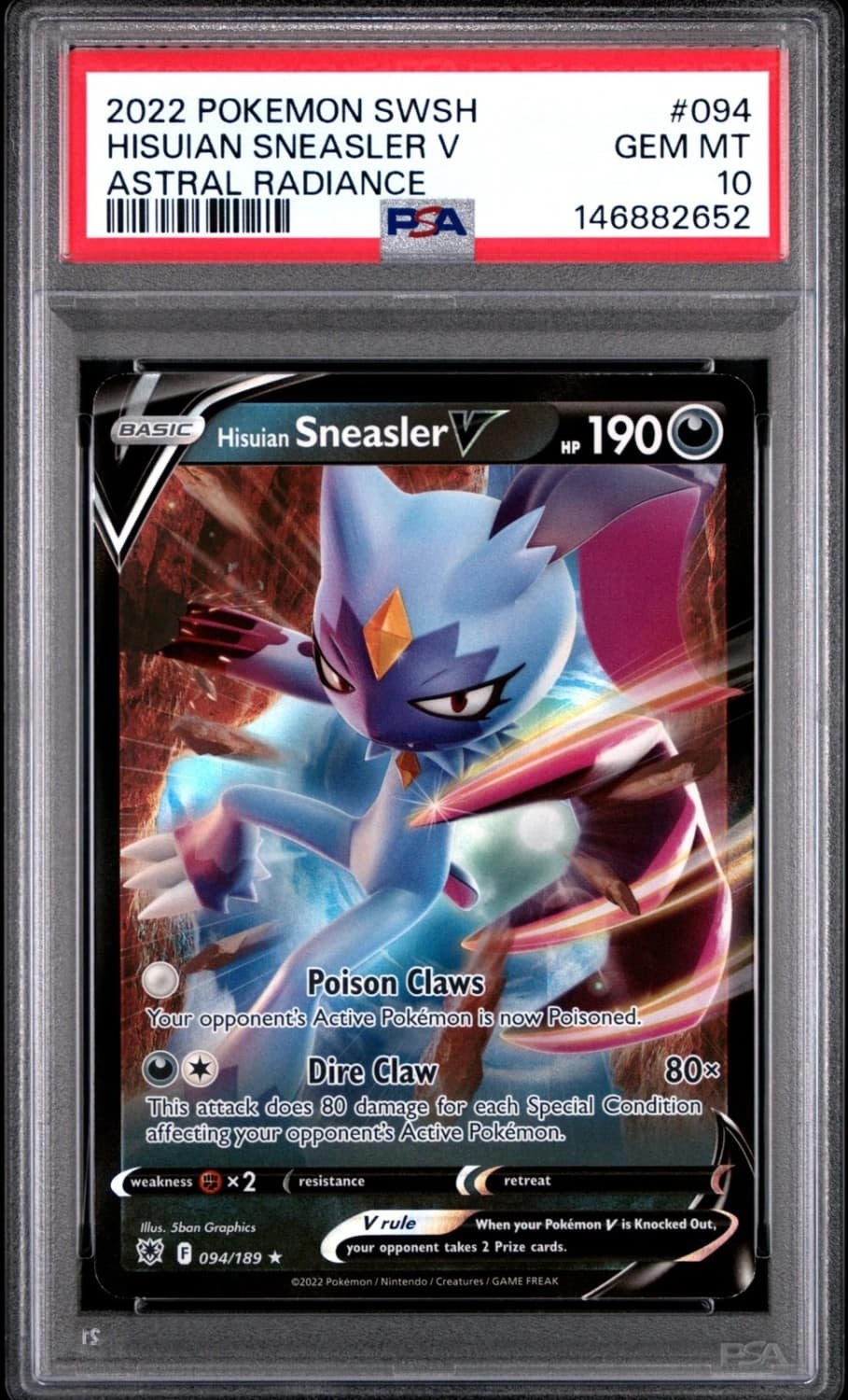 Hisuian Sneasler V