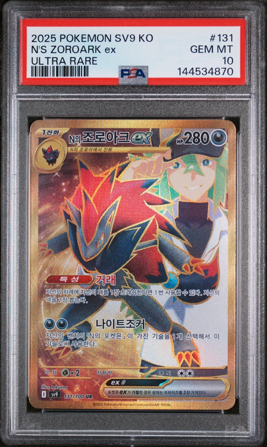N'S Zoroark Ex