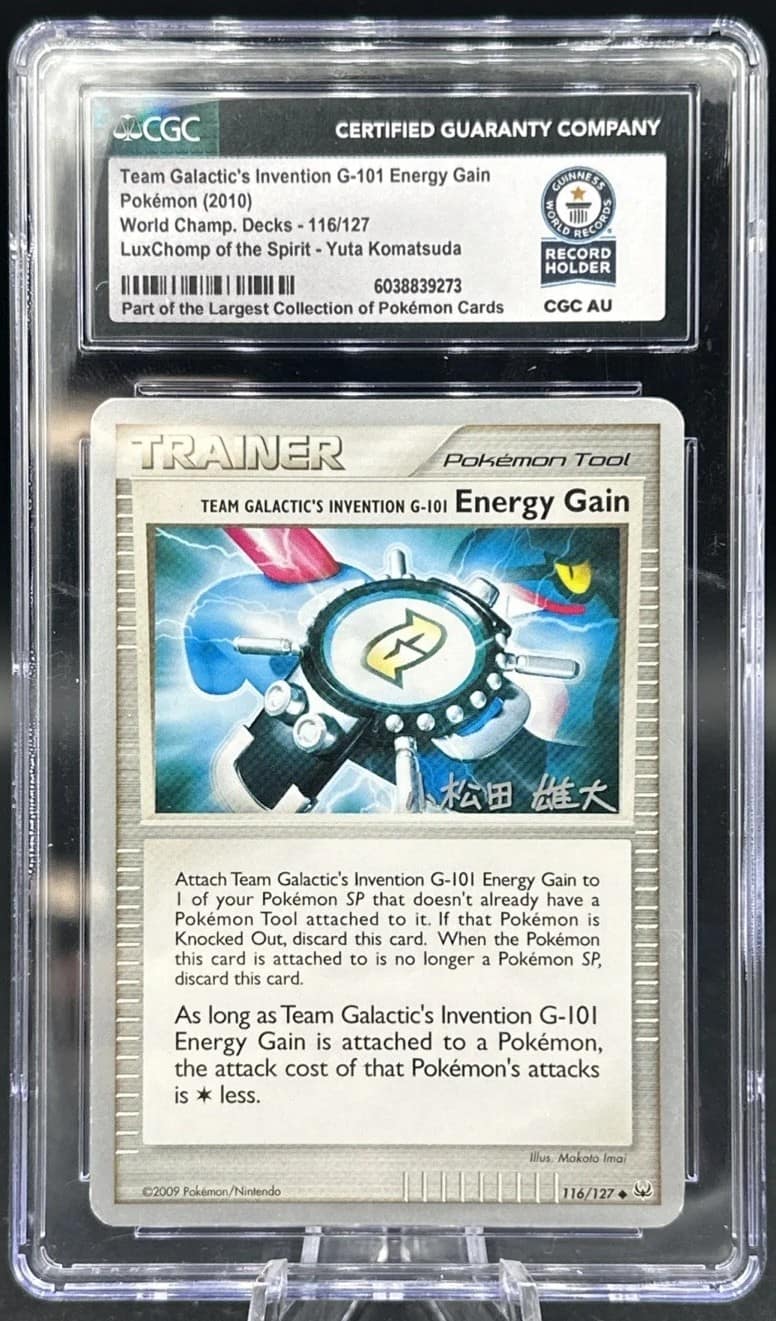 Team Galactic'S Invention G-101 Energy Gain