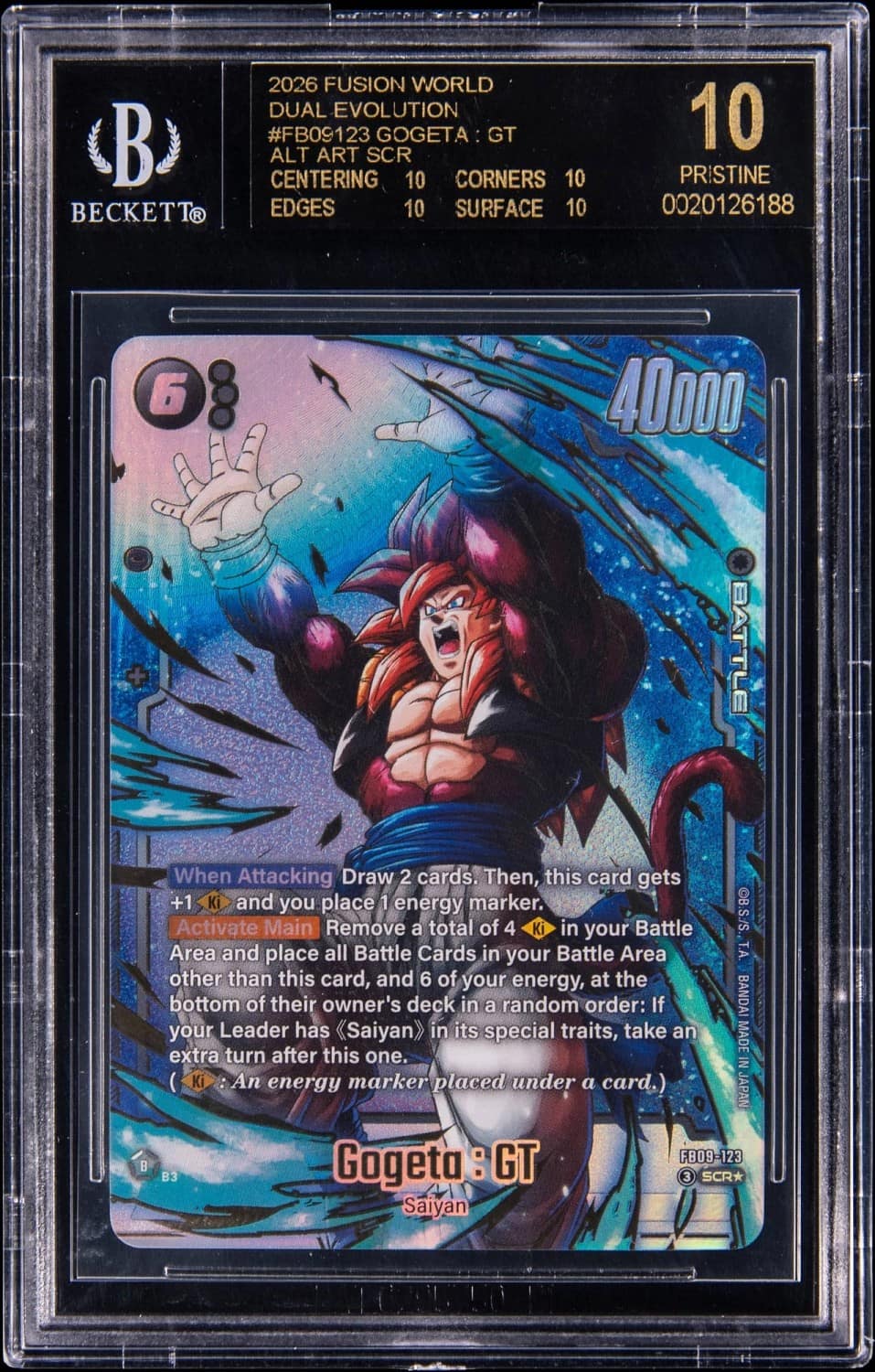 Gogeta : Gt Alt Art Scr