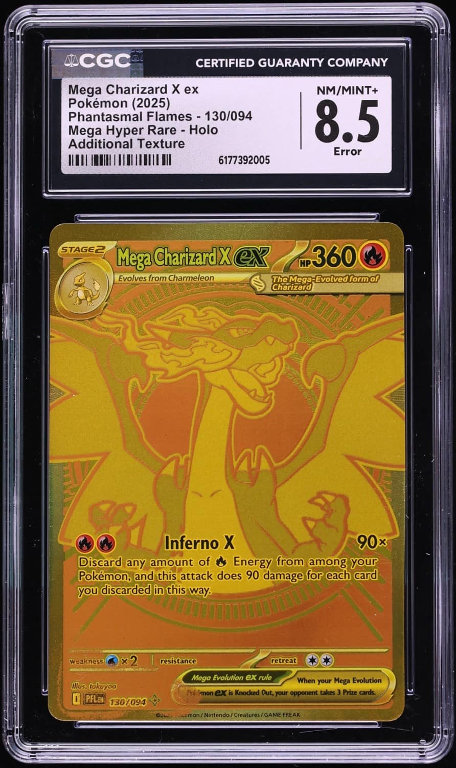 Mega Charizard X Ex