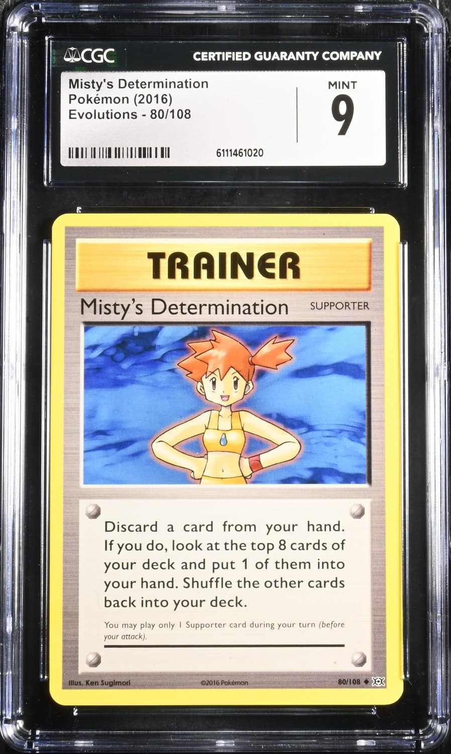 Misty'S Determination