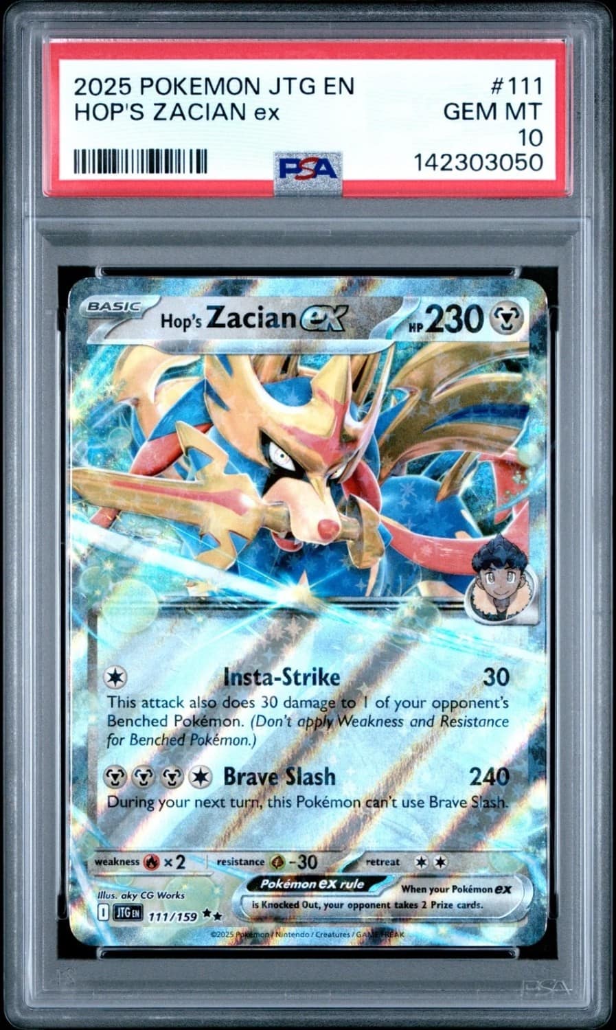 Hop'S Zacian Ex