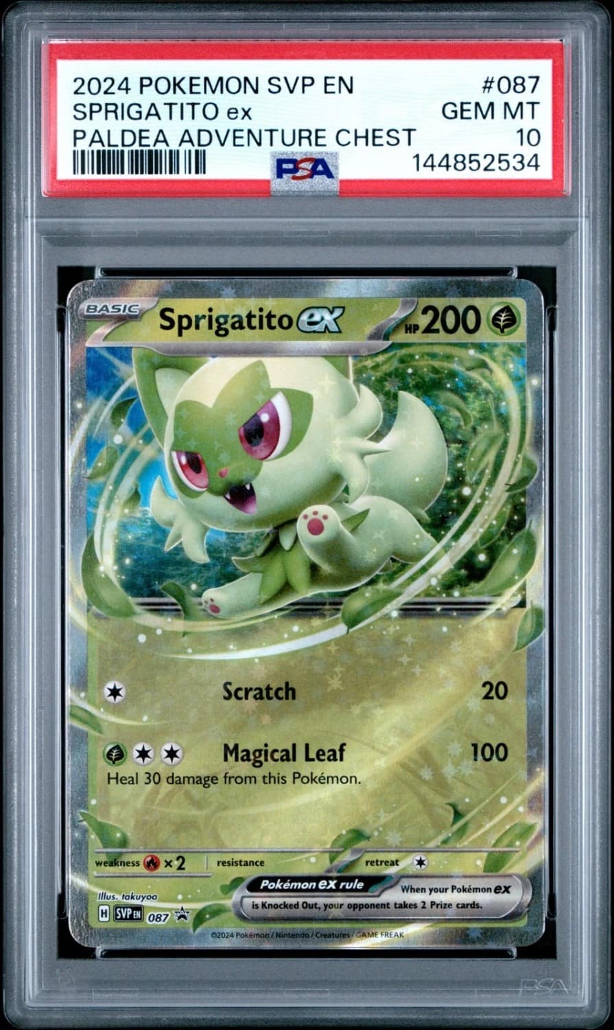 Sprigatito Ex