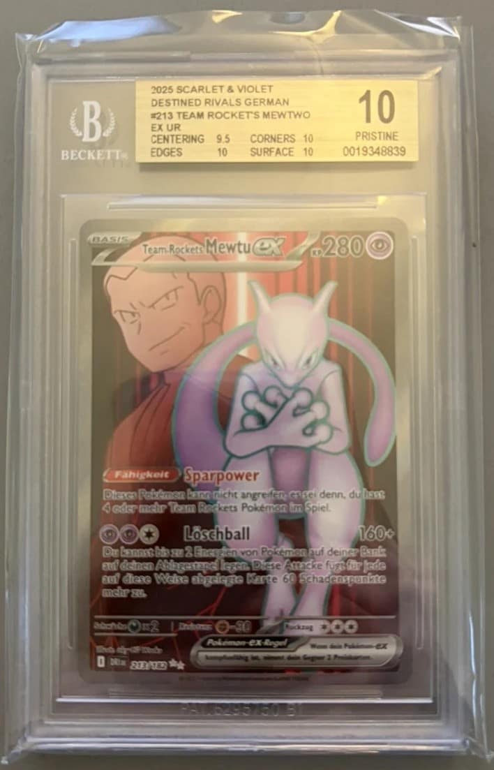 Team Rocket'S Mewtwo Ex Ur