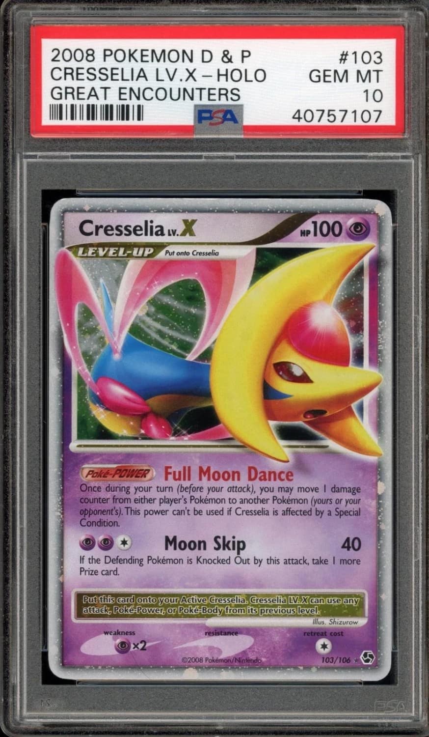 Cresselia Lv.x