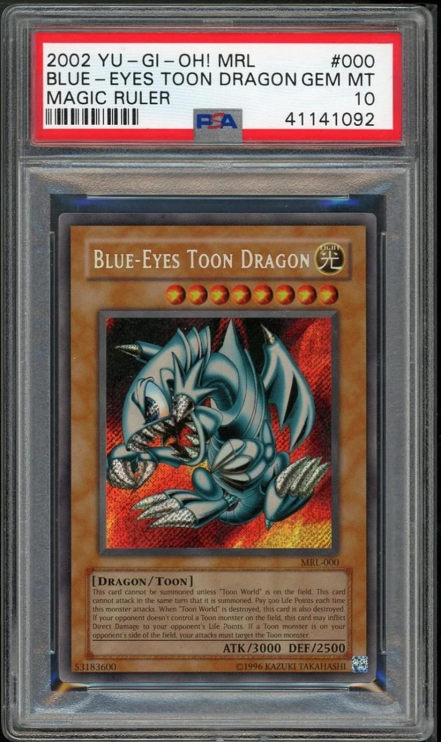 Blue-Eyes Toon Dragon
