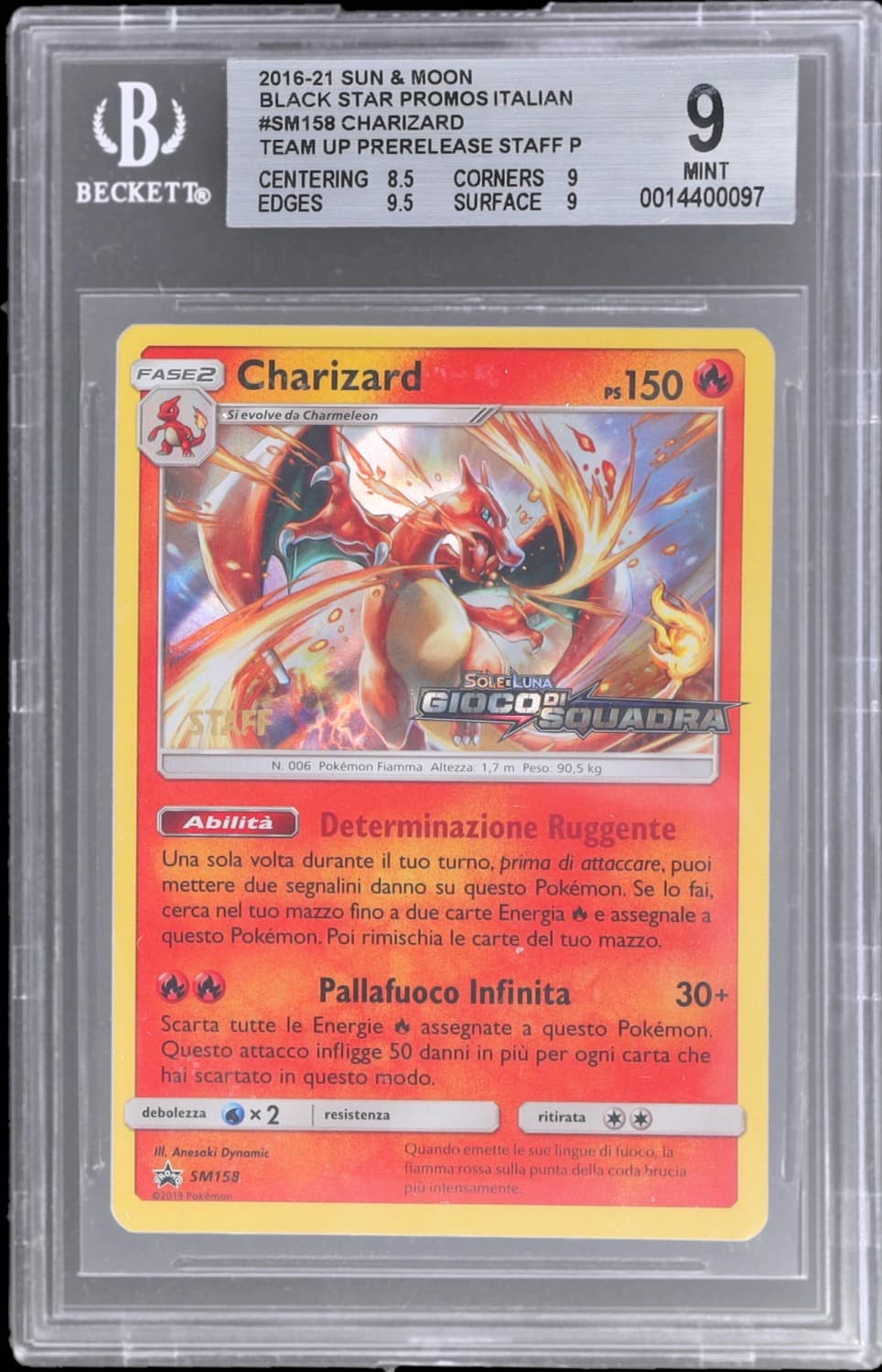 Charizard?(staff)/(team Up Prerelease Staff) P