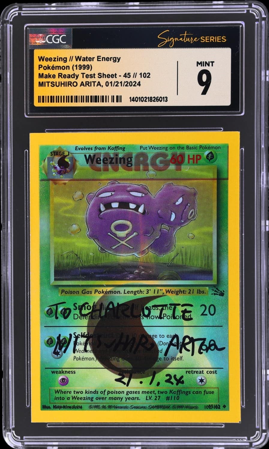 Weezing // Water Energy