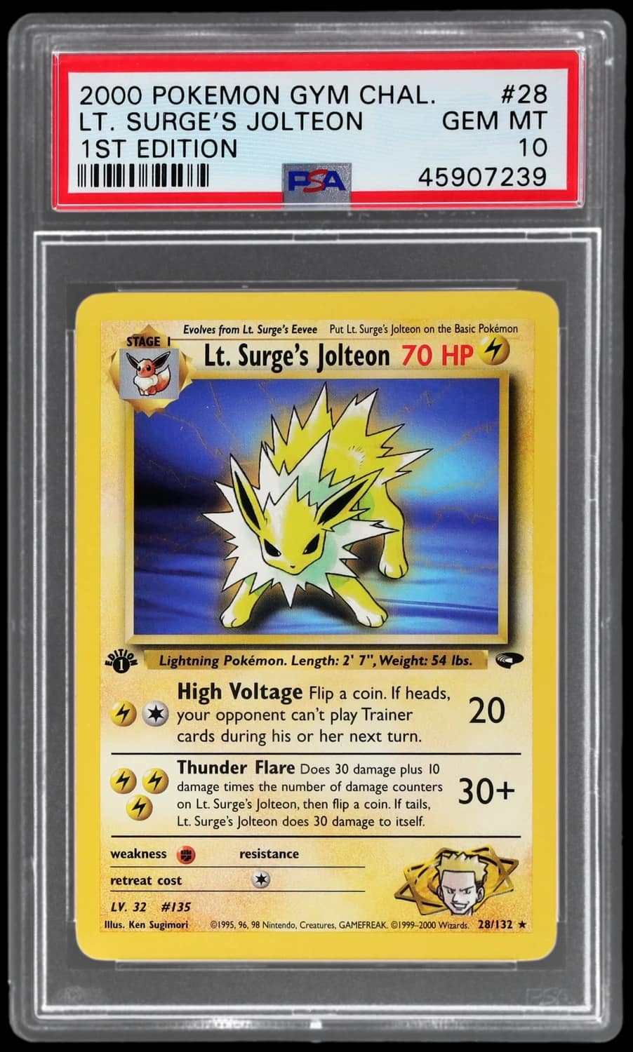 Lt. Surge'S Jolteon
