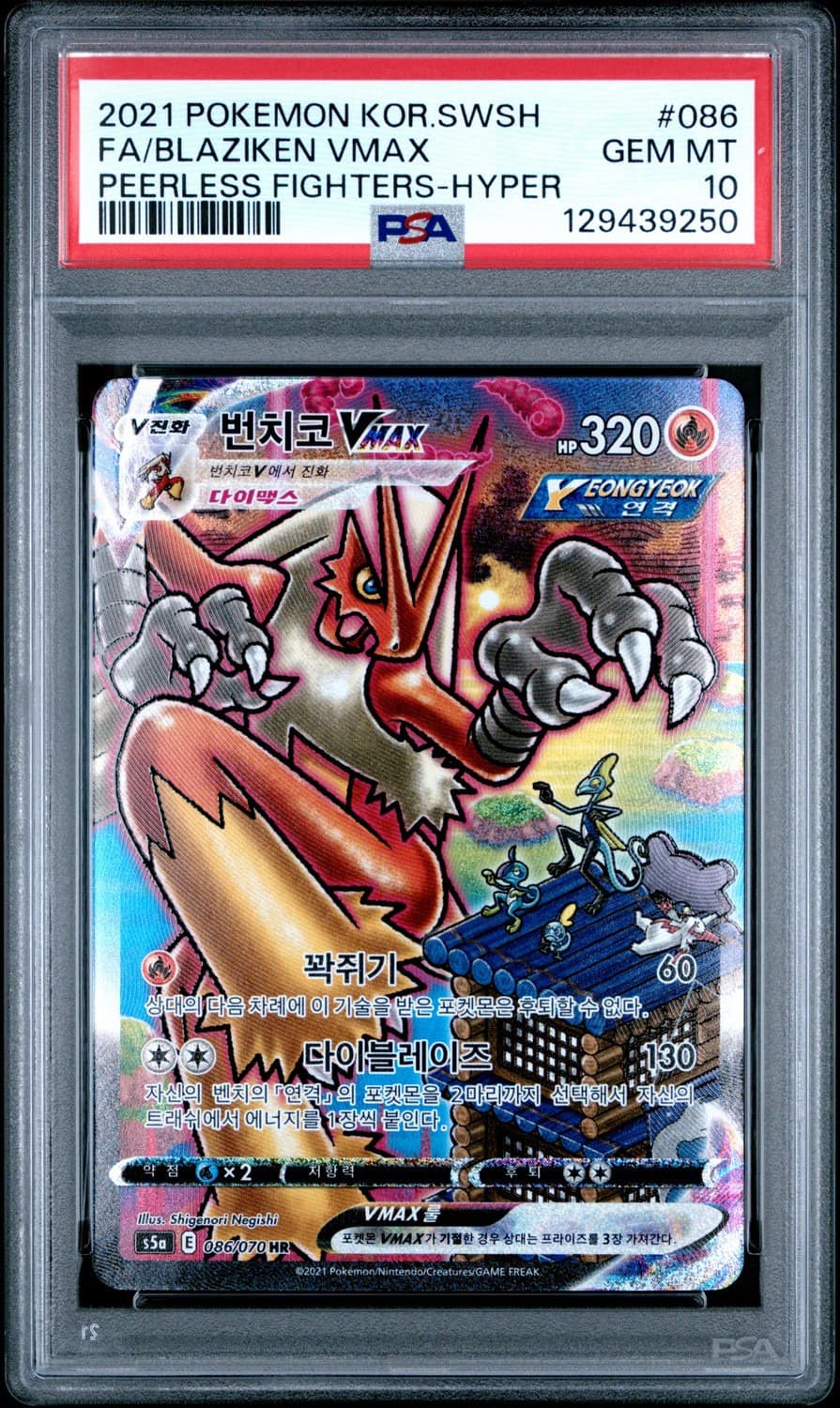 Blaziken Vmax