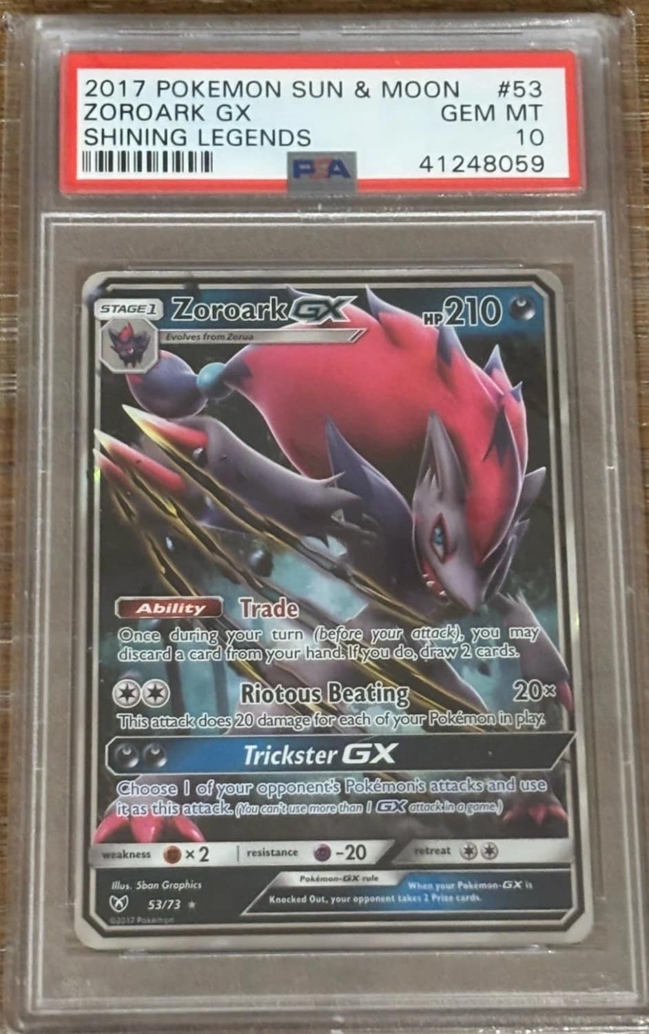 Zoroark Gx