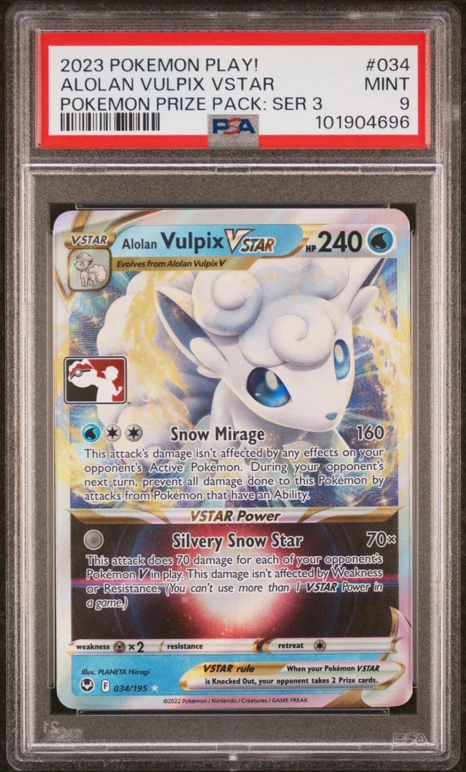Alolan Vulpix Vstar
