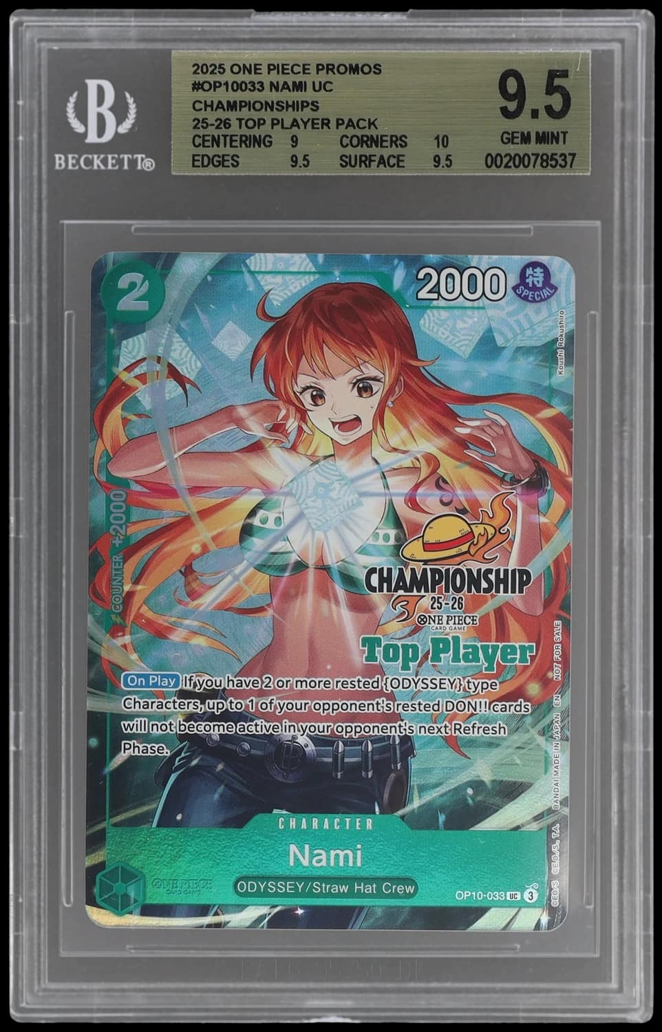 Nami Uc/(championships 25-26 Top Player Pack)