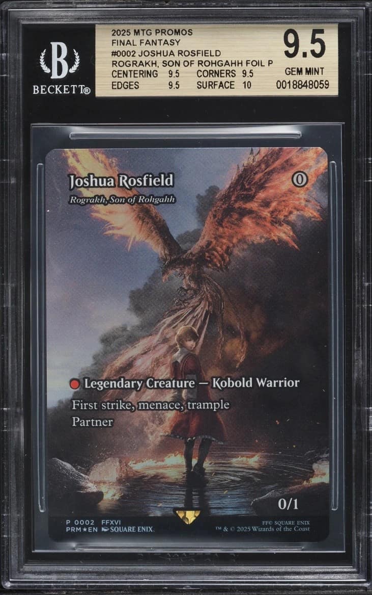 Joshua Rosfield (rograkh, Son Of Rohgahh Foil P/(commandfest '25 Attendee Handout)