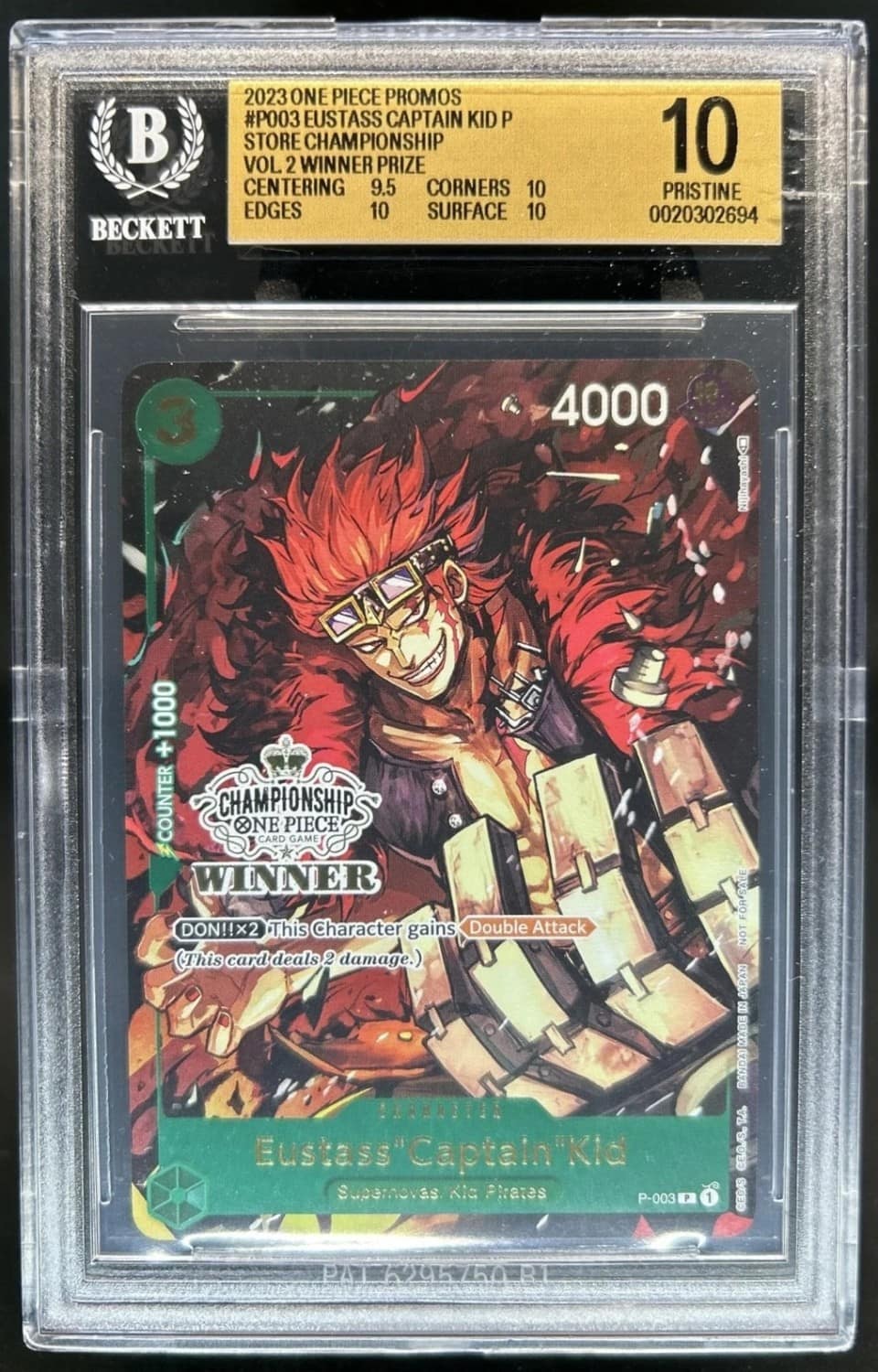 Eustass "captain" Kid