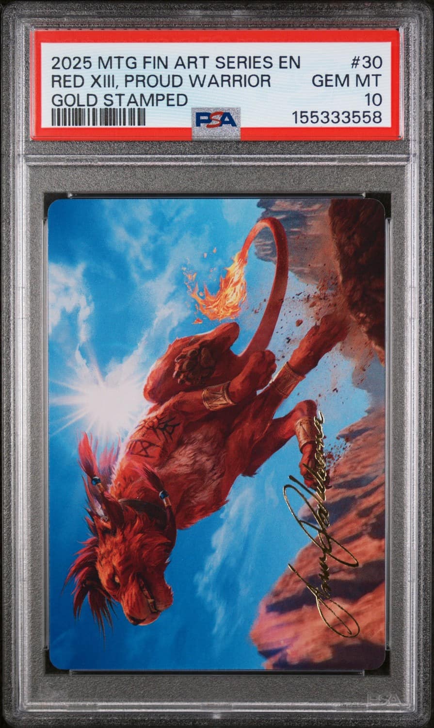 Red Xiii, Proud Warrior