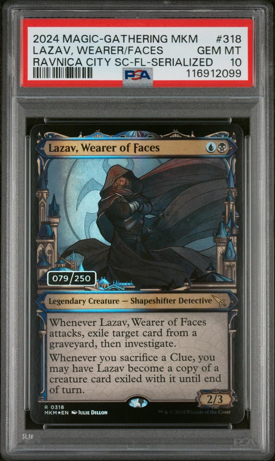 Lazav, Wearer/faces