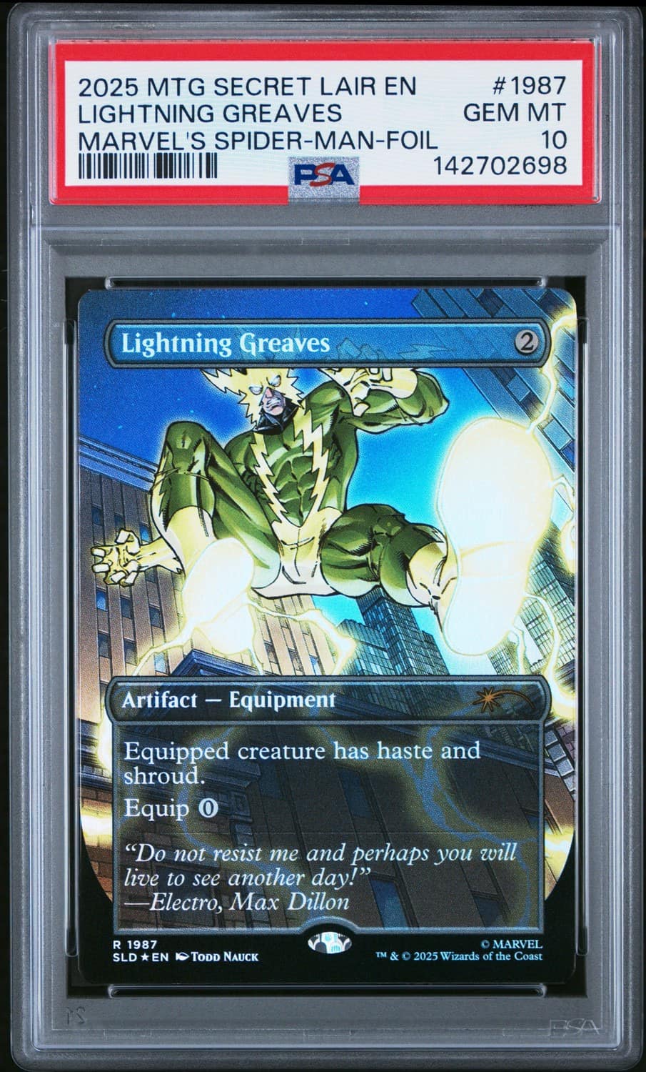 Lightning Greaves