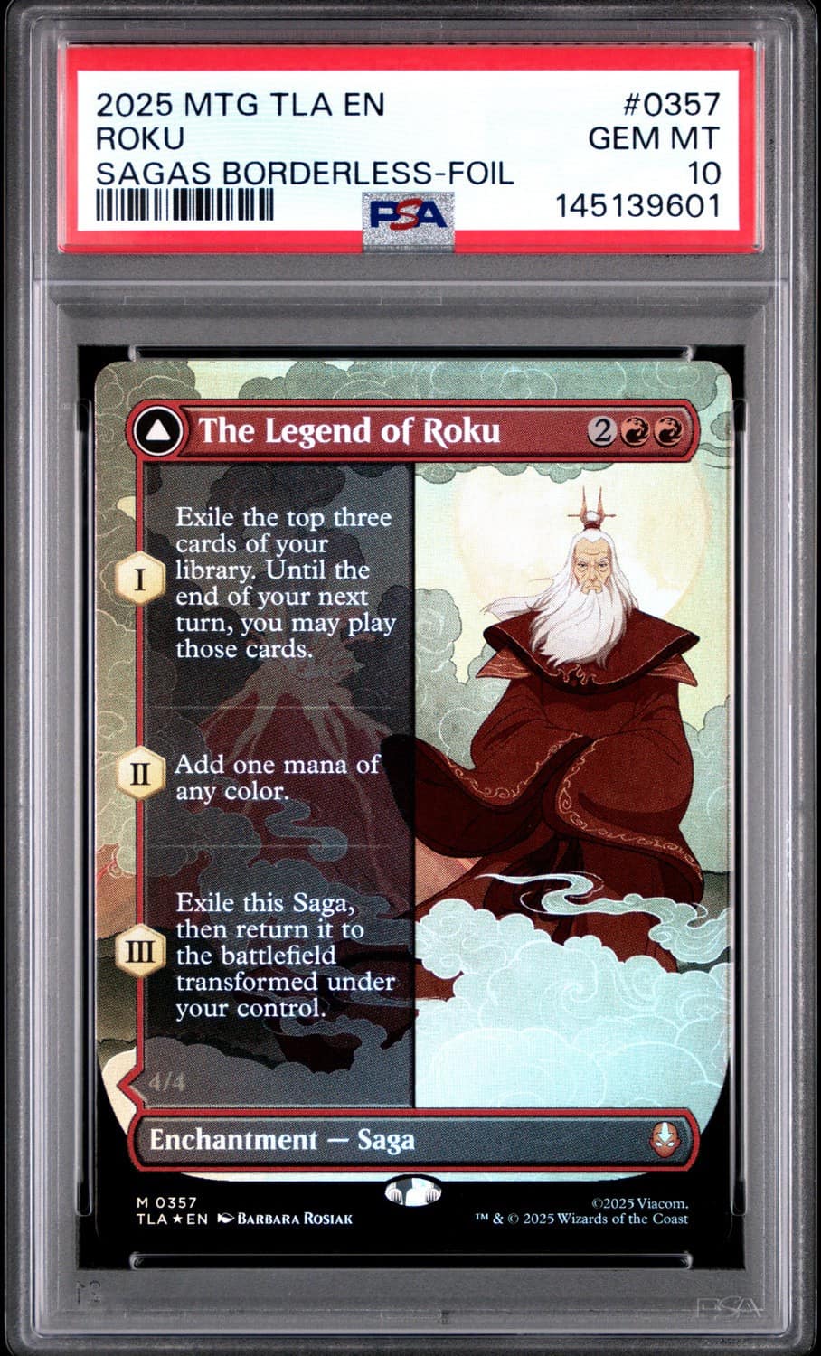 The Legend Of Roku // Avatar Roku Borderless M