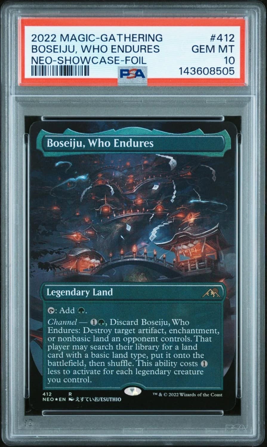 Boseiju, Who Endures