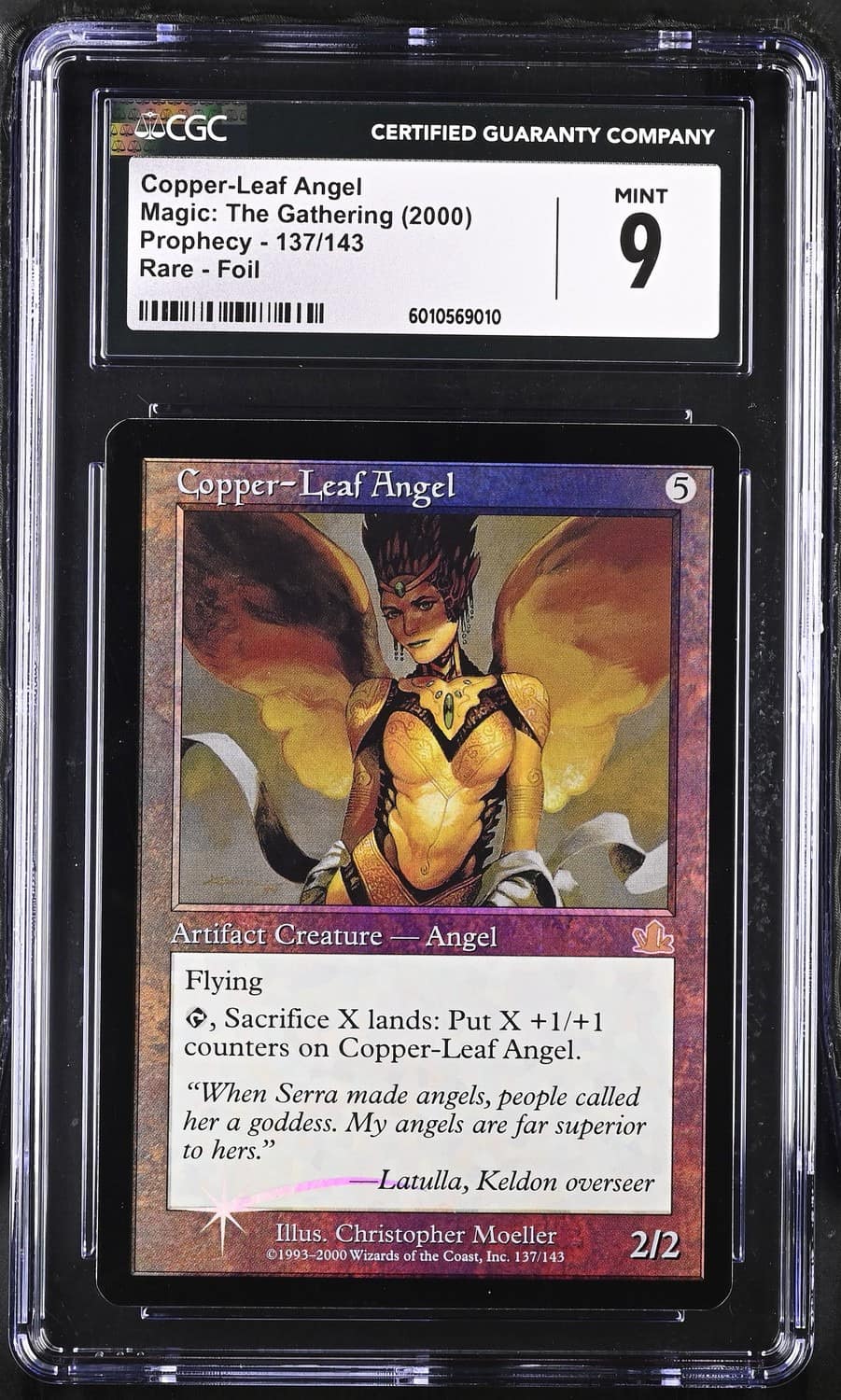 Copper-Leaf Angel