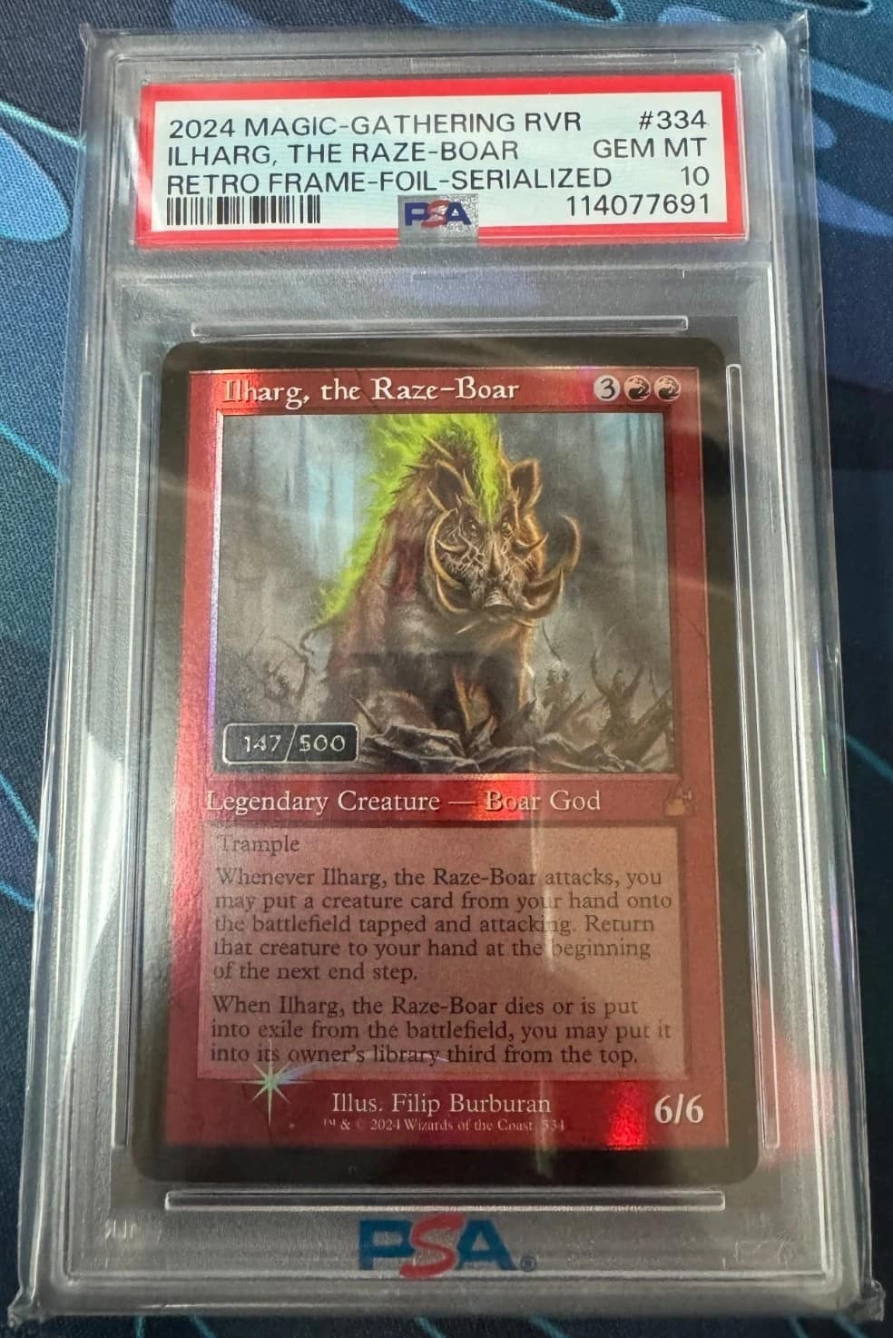 Ilharg, The Raze-Boar Retro Serial M