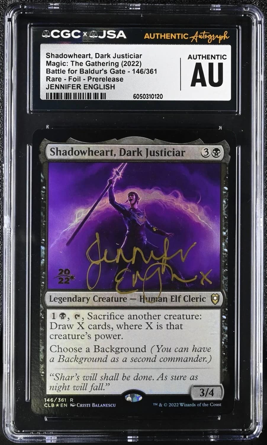 Shadowheart, Dark Justiciar