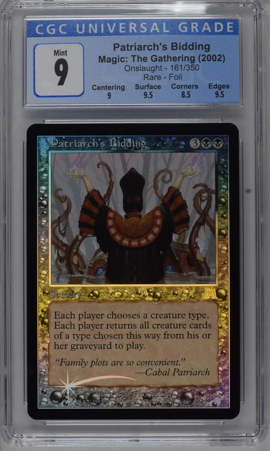 Patriarch'S Bidding