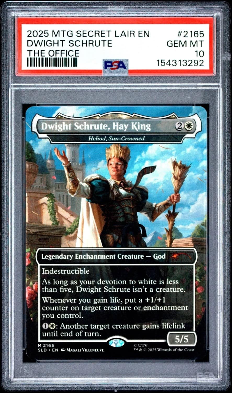 Dwight Schrute, Hay King