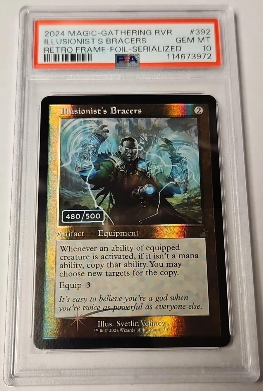 Illusionist'S Bracers Retro Serial R