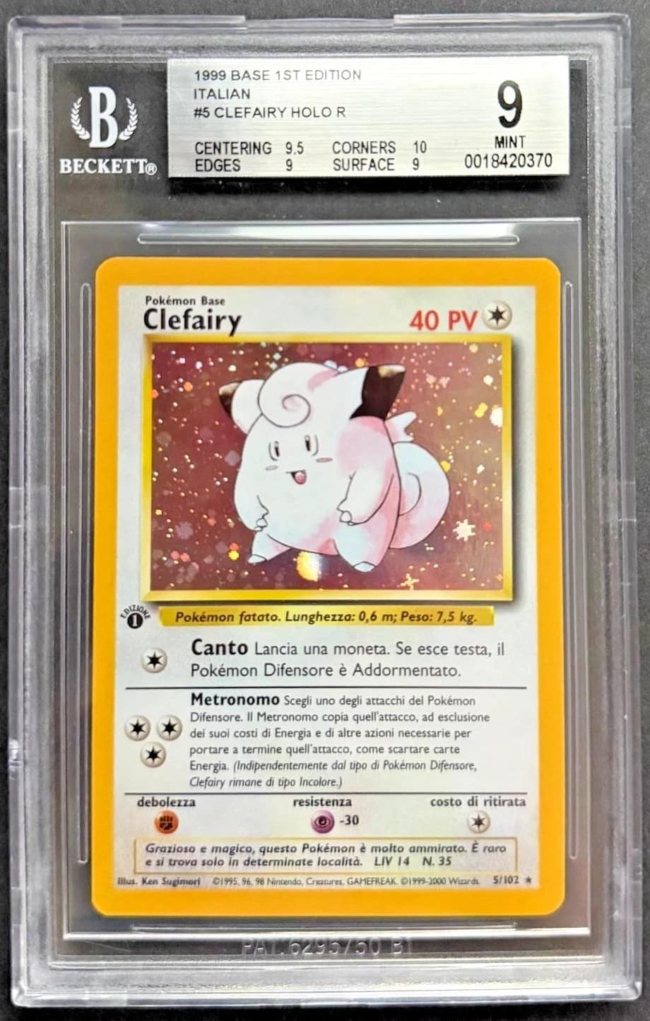 Clefairy Holo R