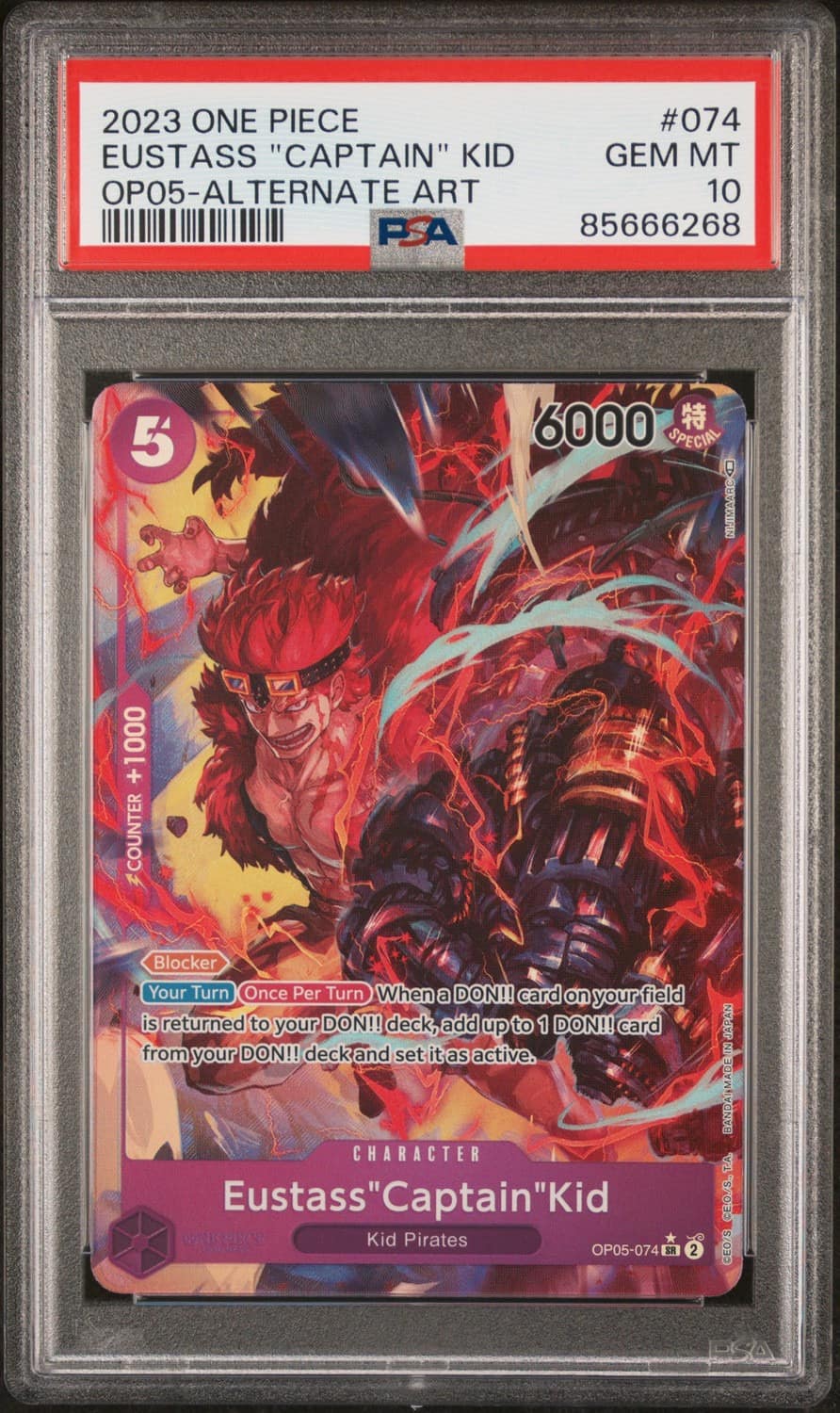 Eustass "captain" Kid