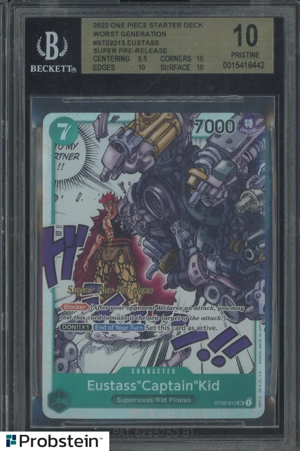 Eustass"captain"kid P