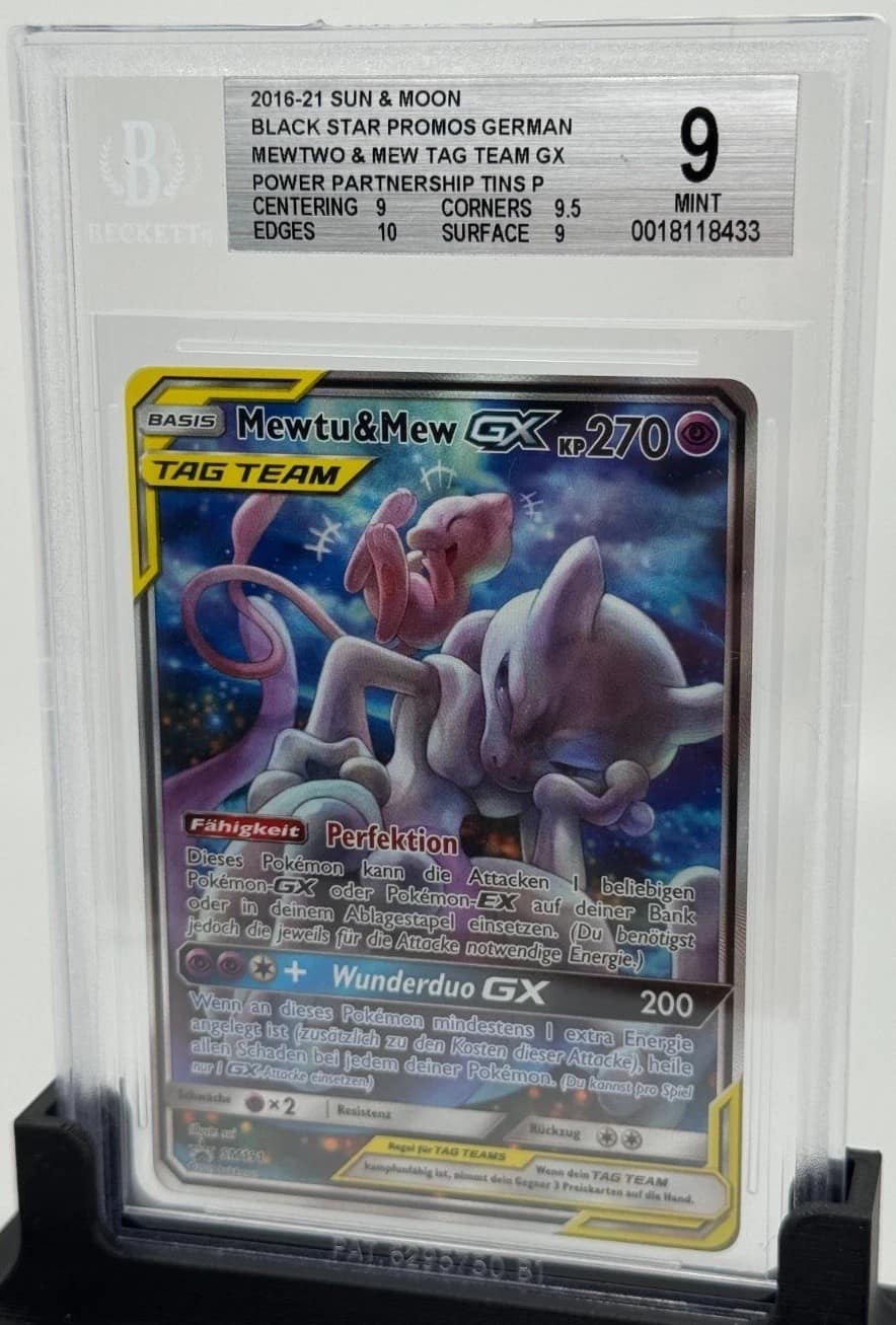 Mewtwo & Mew Tag Team Gx/(power Partnership Tins) P