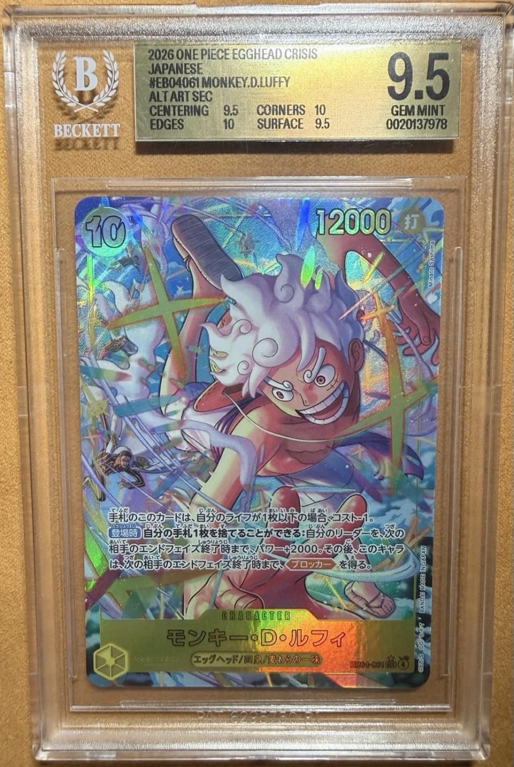 Monkey.d.luffy Alt Art Sec