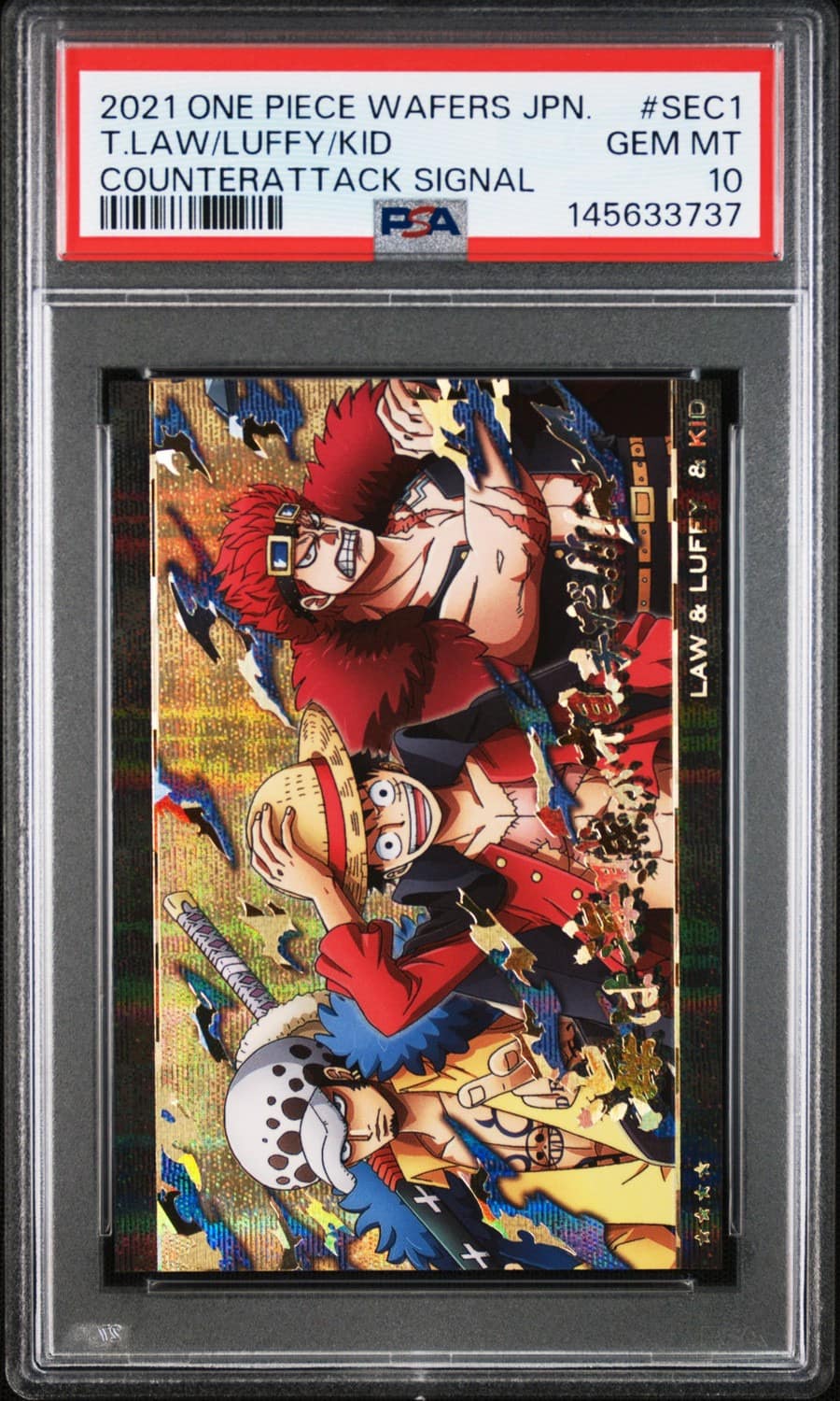 T.law/luffy/kid