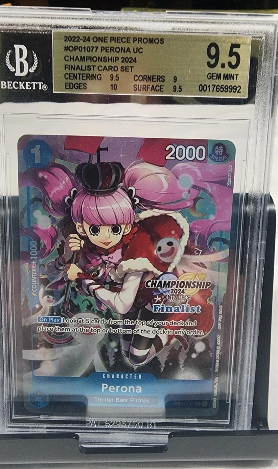 Perona Uc/(championship 2024 Finalist Card Set)
