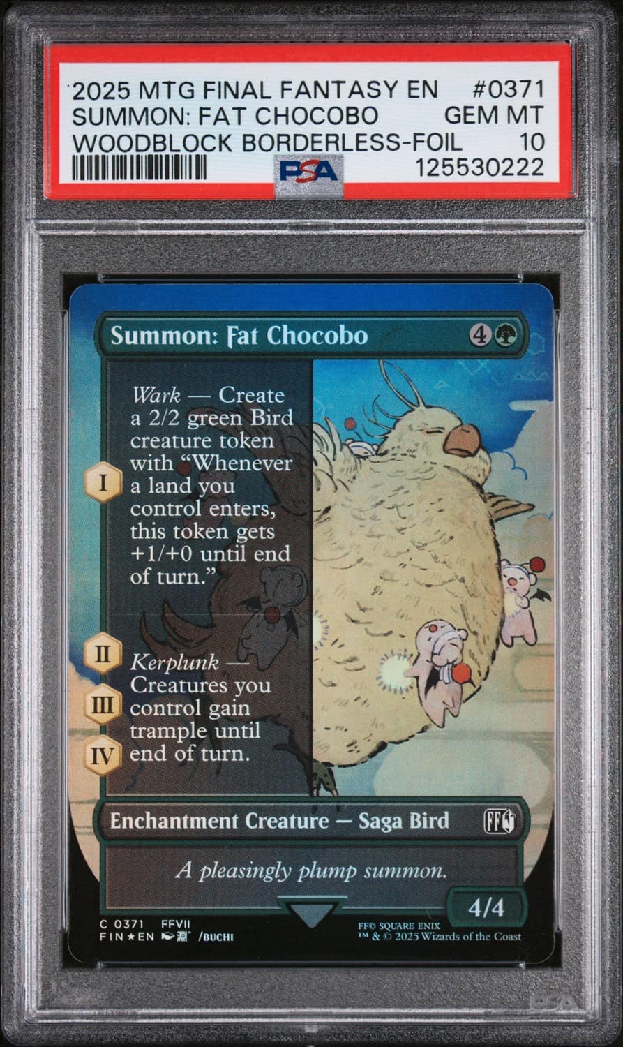 Summon: Fat Chocobo