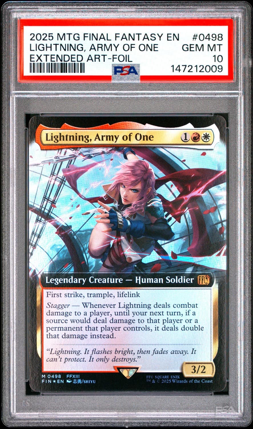Lightning, Army Of One