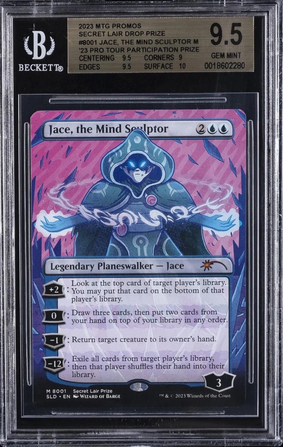 Jace, The Mind Sculptor M/(2023 Pro Tour Participation Prize)