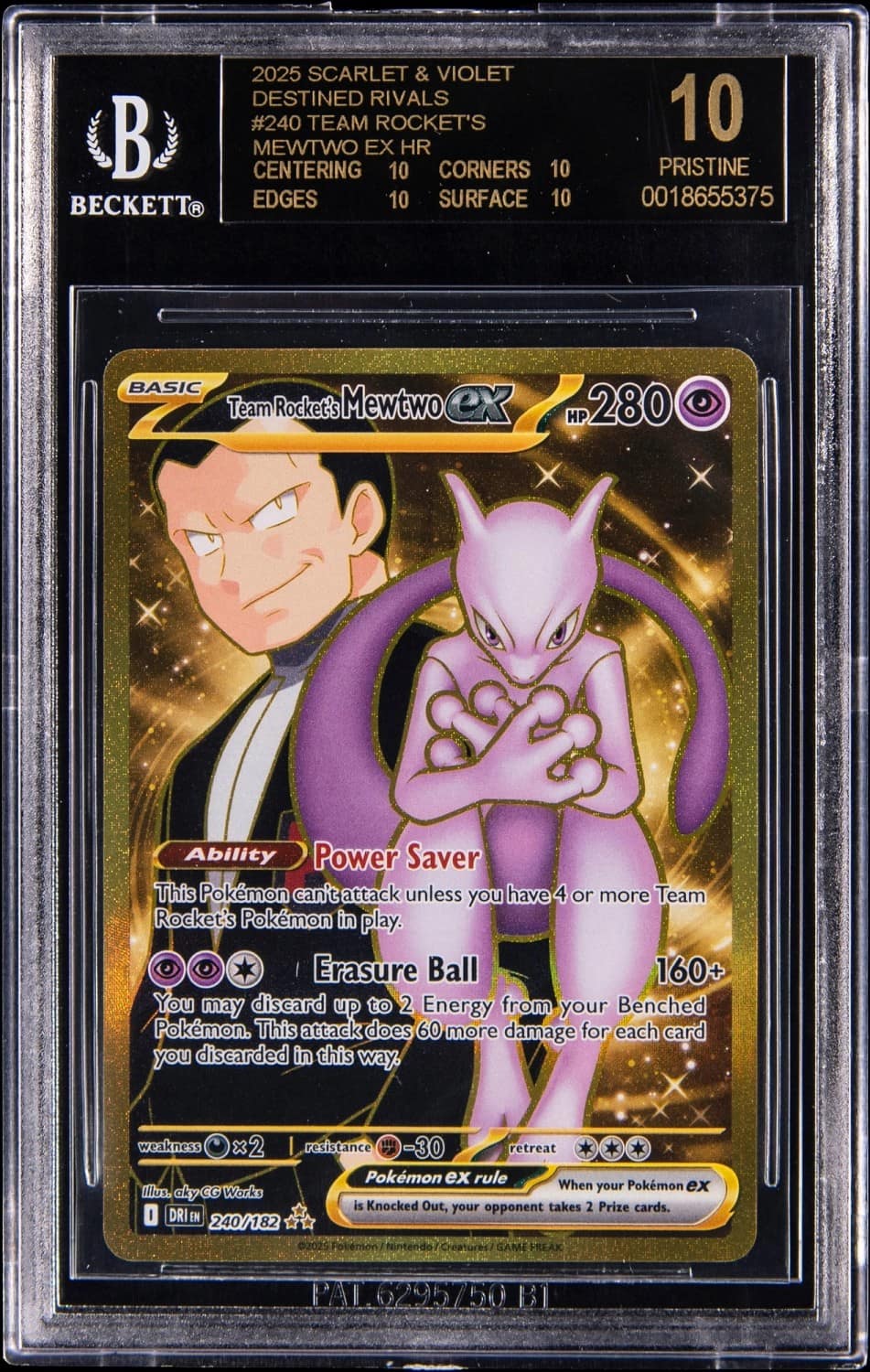 Rocket'S Mewtwo Ex