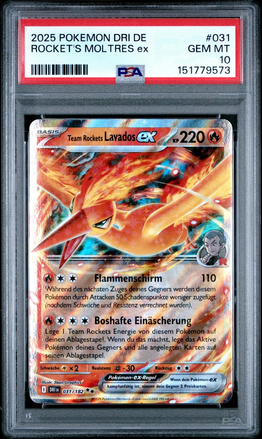 Rocket'S Moltres Ex