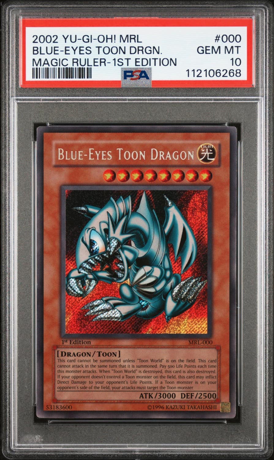 Blue-Eyes Toon Dragon